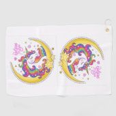 Eenhoorn Magische Golf Handdoek (Horizontaal)