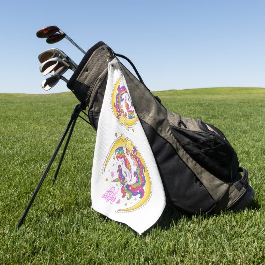 Eenhoorn Magische Golf Handdoek (Groen)
