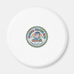 Eenhoorn Magische Leraar Club Grappig Cadeauontwer Magneet