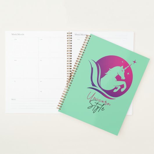 Eenhoorn magische planner (Display)