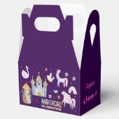 Eenhoorn magische viering verjaardag kinder bedankdoosjes (Geopend)