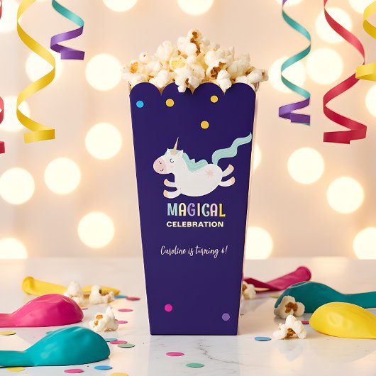 Eenhoorn magische viering verjaardag kinder bedankdoosjes