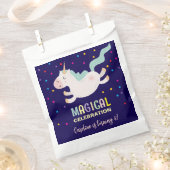 Eenhoorn magische viering verjaardag kinder bedankzakje (Geknipt)