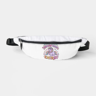Eenhoorn Mama Energie Kleurrijk Zazzle Ontwerp_1 Heuptasje