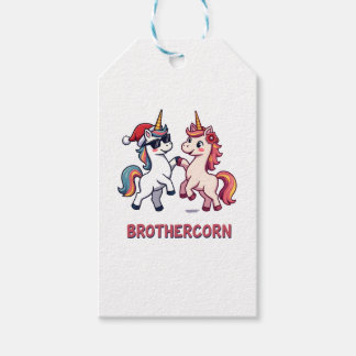 Eenhoorn-matchende familiepyjama voor broer Mais C Cadeaulabel