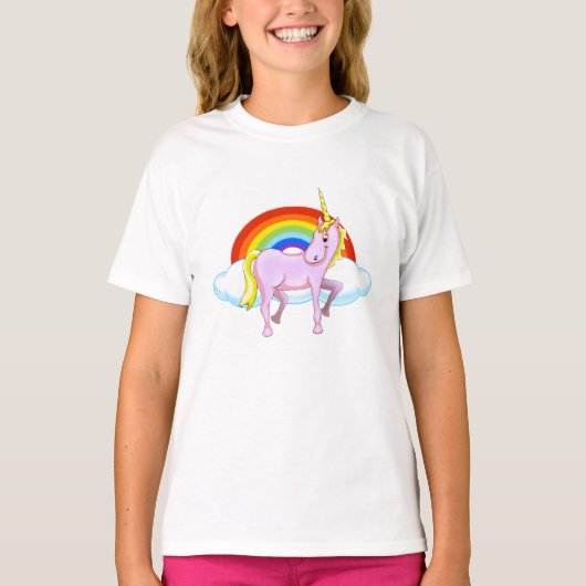 Eenhoorn Meisje Sweatshirt (Voorkant)
