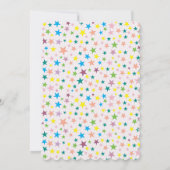 Eenhoorn Meisje Verjaardag Kaart (Achterkant)