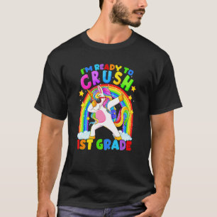 Eenhoorn Meisjes Ik ben klaar om te verpletteren 1 T-shirt
