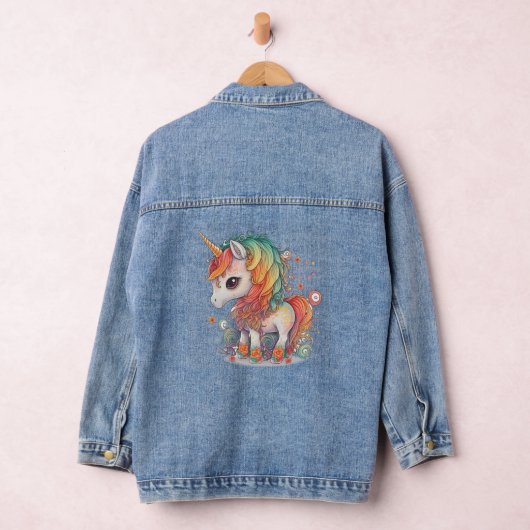 EENHOORN MEISJES JEAN DENIM JAS DENIM JACKET (Hangar)