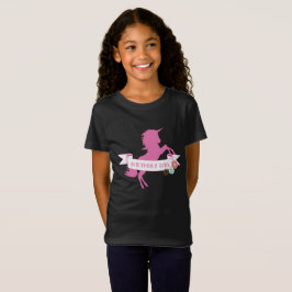 Eenhoorn Meisjes Verjaardag Eenhoorn Lovers T-shirt