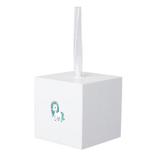 Eenhoorn Met Benzine Manen Cute Grappige Eenhoorn Decoratie
