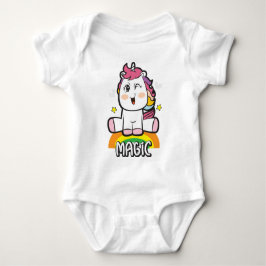 Eenhoorn met magie romper
