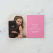 Eenhoorn met regenboog Leeftijd Paars op maat  Kaart (Binnen)