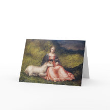 EENHOORN MET VROUWEN GIORGIONE WENSKAART