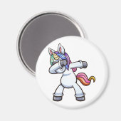 eenhoorn met zonnebril op magneet (Voorkant / Achterkant)