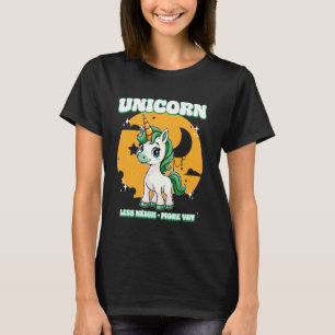 Eenhoorn Minder Neigh Meer Yay Eenhoorn 1 T-shirt