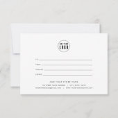 Eenhoorn Mix Faux Roze Glitter Cadeaubon (Achterkant)