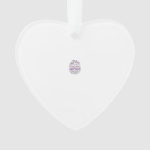 Eenhoorn Mixtape Magie Schattige Sticker en Shirt  Ornament