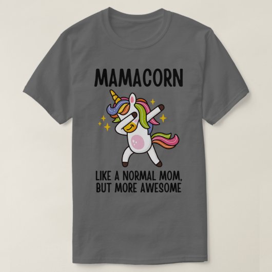 Eenhoorn Moeder 9 T-shirt (Design voorkant)