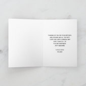  Eenhoorn Moeder & Baby Waterverf Verjaardag Kaart (Binnen)