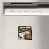 Eenhoorn Moederdag Magnet (Insitu (Vaatwasser))