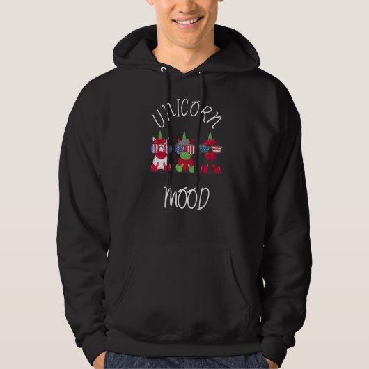 Eenhoorn Mood 10 Hoodie (Voorkant)