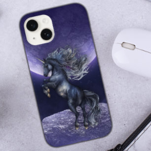 Eenhoorn Moon Paarse Case-Mate iPhone 14 Hoesje