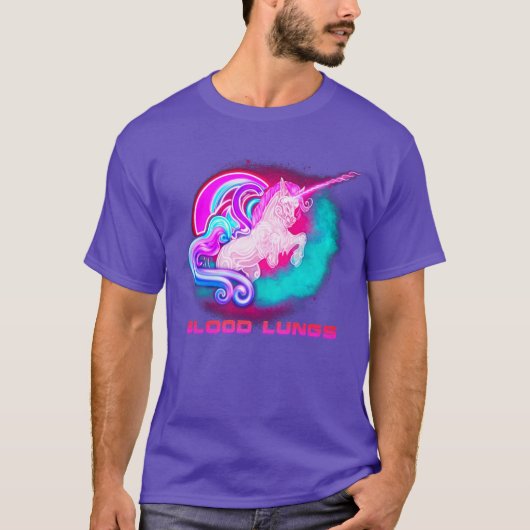 Eenhoorn muurschildering (Pride Month Special) T-shirt (Voorkant)