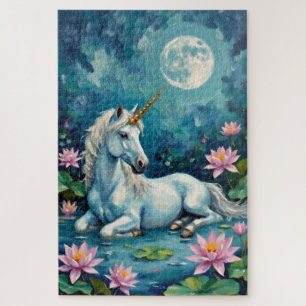 Eenhoorn Mystic Garden Legpuzzel