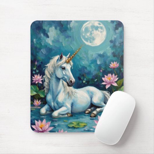 Eenhoorn Mystic Garden Muismat (Met muis)