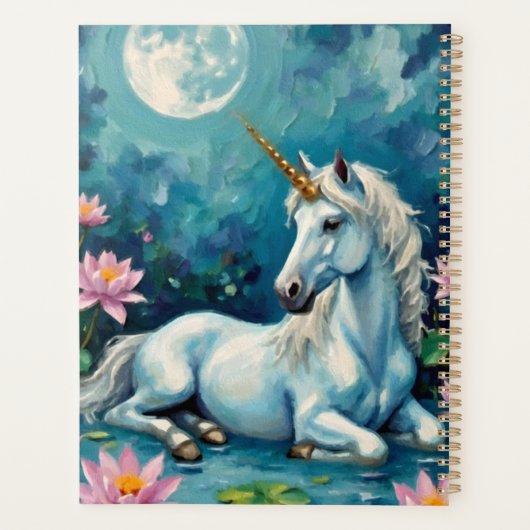 Eenhoorn Mystic Garden Planner (Achterkant)