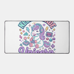 Eenhoorn Neon Arcade Eenhoorn Retro Stijl Product Bureaumat
