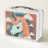 Eenhoorn onder regenboog & onder harten (Achterkant)