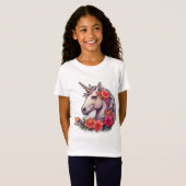 Eenhoorn, ontwerp t-shirt (Voorkant volledig)