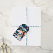 Eenhoorn ontwerp voor kinderen cadeaulabel (Met Touw)