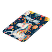 Eenhoorn ontwerp voor kinderen magneet (Linkerzijde)