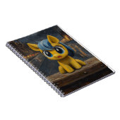 Eenhoorn op de brug schilderij notitieboek (Rechterzijde)