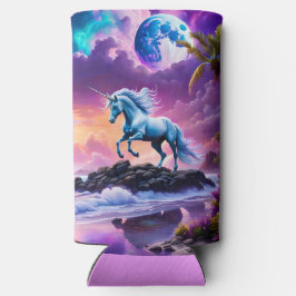 Eenhoorn op Fantasy Tropical Beach Seltzer Blikjeskoeler