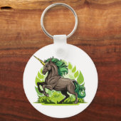 Eenhoorn paard sleutelhanger (Achterkant)