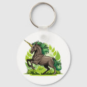 Eenhoorn paard sleutelhanger (Achterkant)