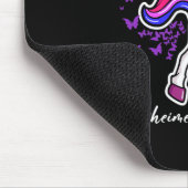 Eenhoorn Paarse Heimerheimer Bewustzijn - End Heim Muismat (Hoek)