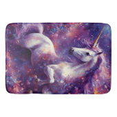 Eenhoorn Paarse Mane Badmat (Voorkant)