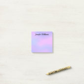 Eenhoorn Paarse Persoonlijke naam Post-It Notities Post-it® Notes (Op bureau)