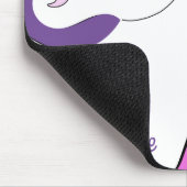 Eenhoorn Paarse Roze Kinder Volwassenen Muismat (Hoek)