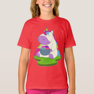 Eenhoorn paaseieren t-shirt