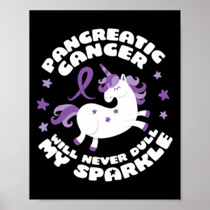 Eenhoorn Pancreas Kanker Plezier Poster