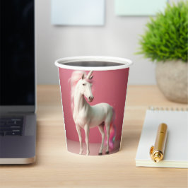 Eenhoorn party cups papieren bekers
