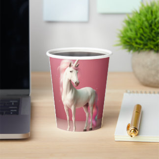 Eenhoorn party cups papieren bekers