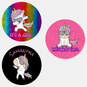Eenhoorn Party Fun! Labels