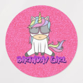 Eenhoorn Party Fun! Labels (Design 2)